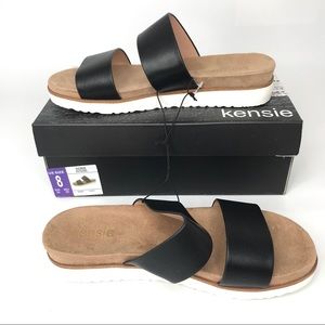 NEW IN BOX - Kensie Doris Flat Slide Sandals